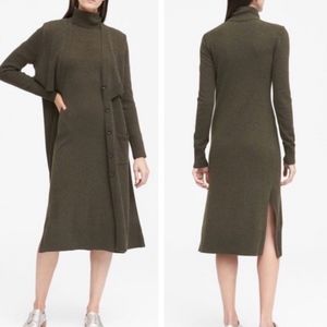 Banana Republic cashmere/wool sweater dress